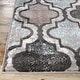 preview thumbnail 90 of 160, Superior Viking Contemporary Geometric Trellis Indoor Runner or Area Rug