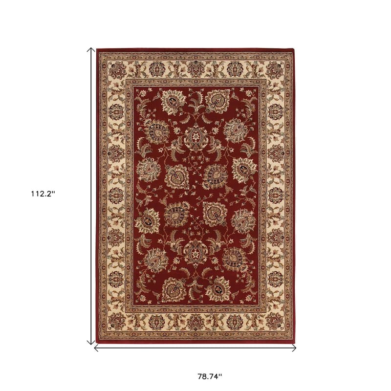 HomeRoots Oriental Traditional Runner Area Rug