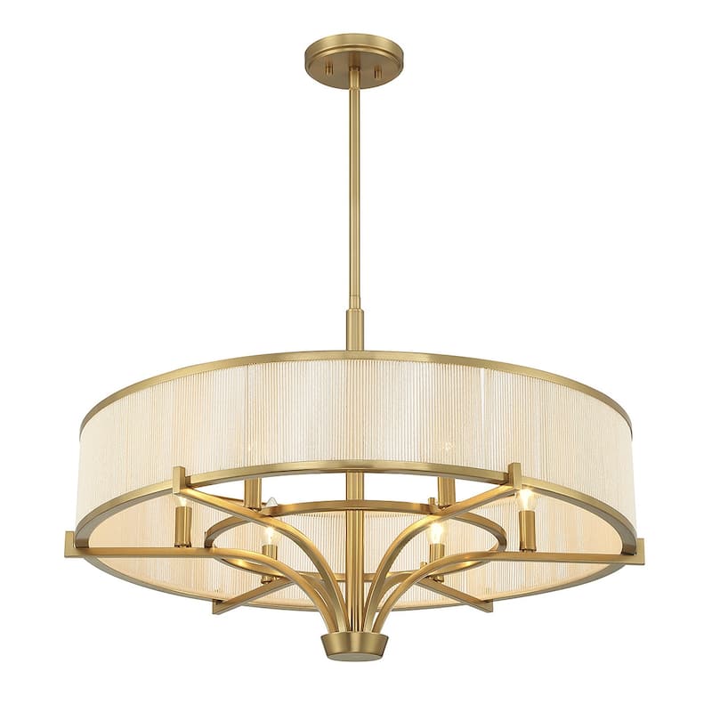 Savoy House 1-7752-6 Wynwood 6 Light 30" Wide Drum Chandelier