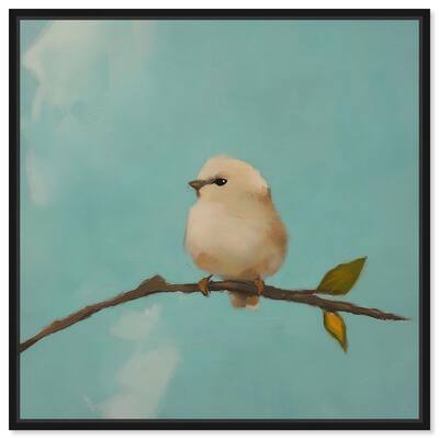 Azure Avian Canvas by Art Remedy