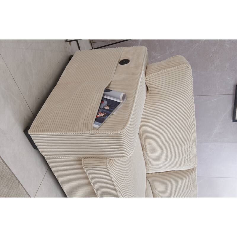Velvet Upholstered Loveseat Sofa, Couch Settee with Adjustable Headrest, 2 Seater Sofa with Square Armrest and Wood Frame