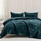 Wonderful Diamond Velvet 3 Piece Quilt Set
