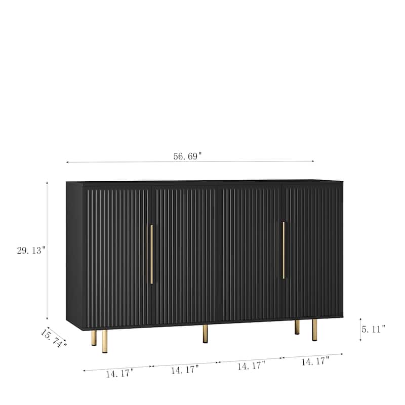 Modern Buffet Cabinet Sideboard with Storage