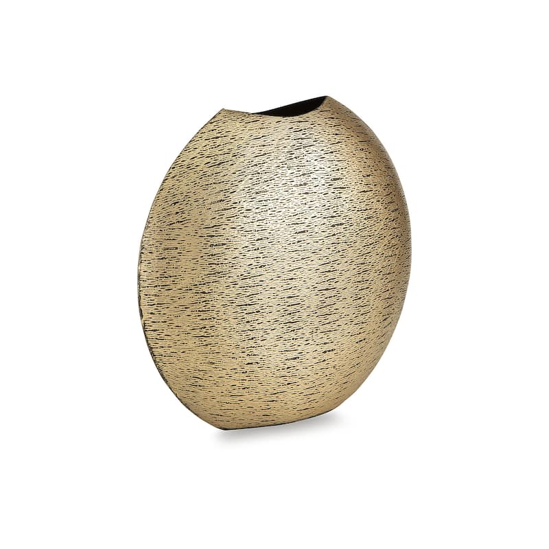 Signature Design by Ashley Iansboro Antique Gold Finish Vase