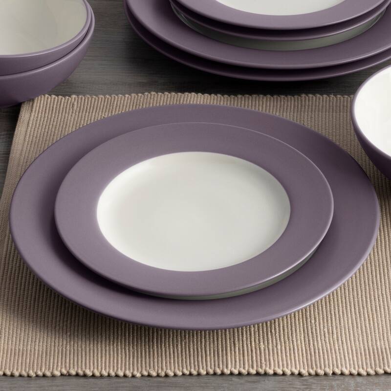 Noritake Colorwave Set Of 4 Rim Salad Plates, 8-1/4"