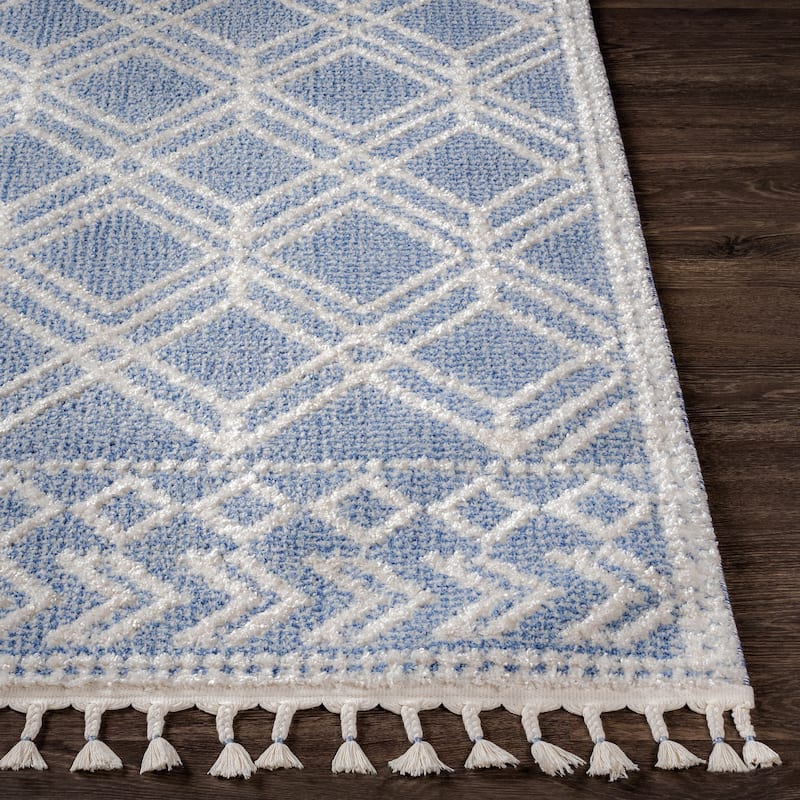 Livabliss Novak Global Diamond Trellis Area Rug