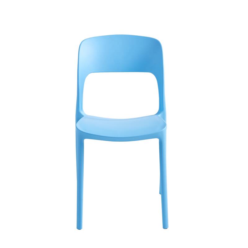 Porthos Home Brody Stackable Plastic Dining Chairs (Set of 2)