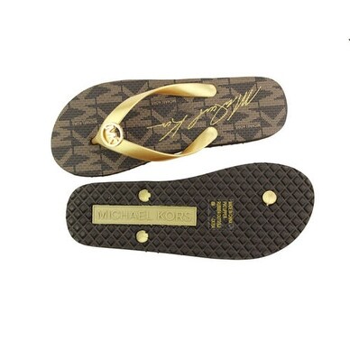 michael kors flip flops price
