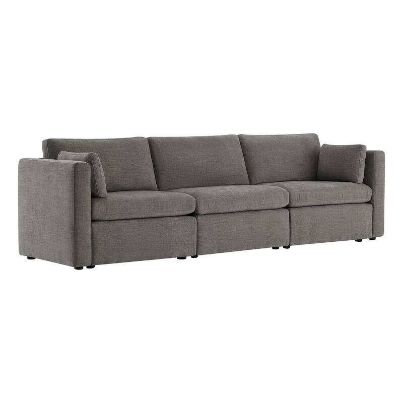 Celia Oversized Modular Sectional Fabric Sofa Set