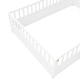 preview thumbnail 41 of 74, Wood Montessori Floor Bed with Super High Security Barrier, Door and Support Slats