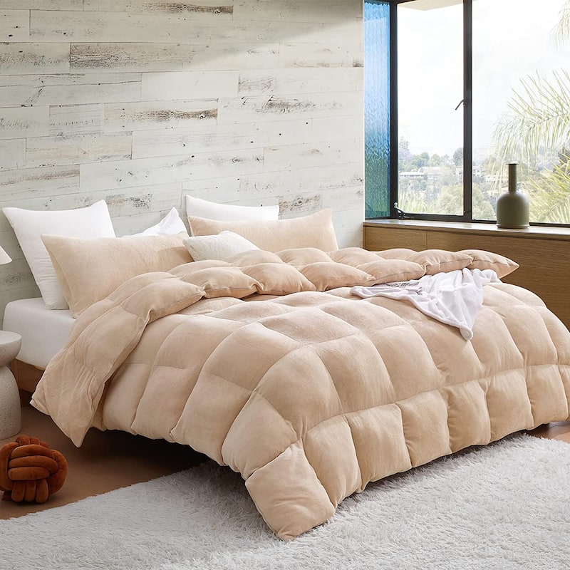 Boi He Thick® - Coma Inducer® Oversized Comforter Set - Almond Taupe - King