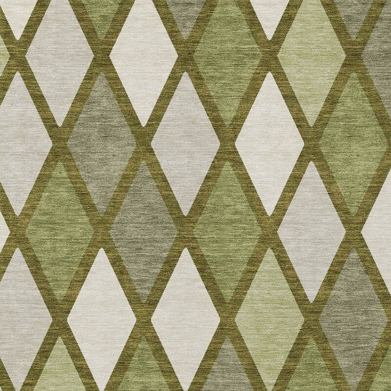 HomeRoots Geometric Transitional Rectangle Outdoor Rug