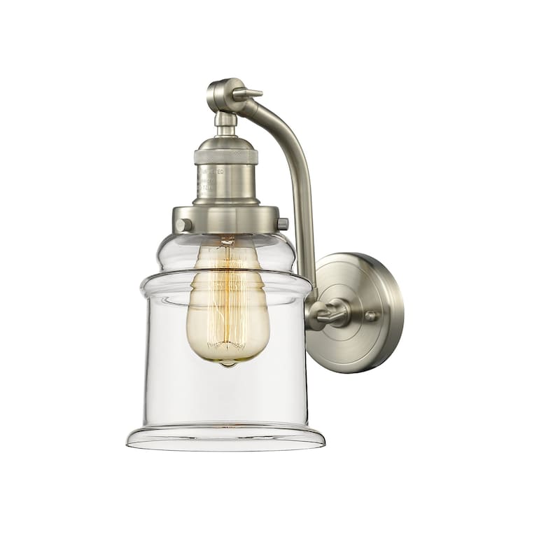 Innovations Lighting Canton Single Light 12" Tall Bathroom Sconce