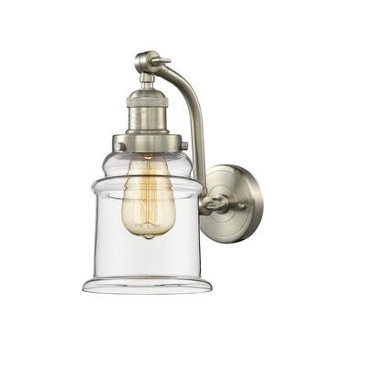 Innovations Lighting Canton Single Light 12" Tall Bathroom Sconce