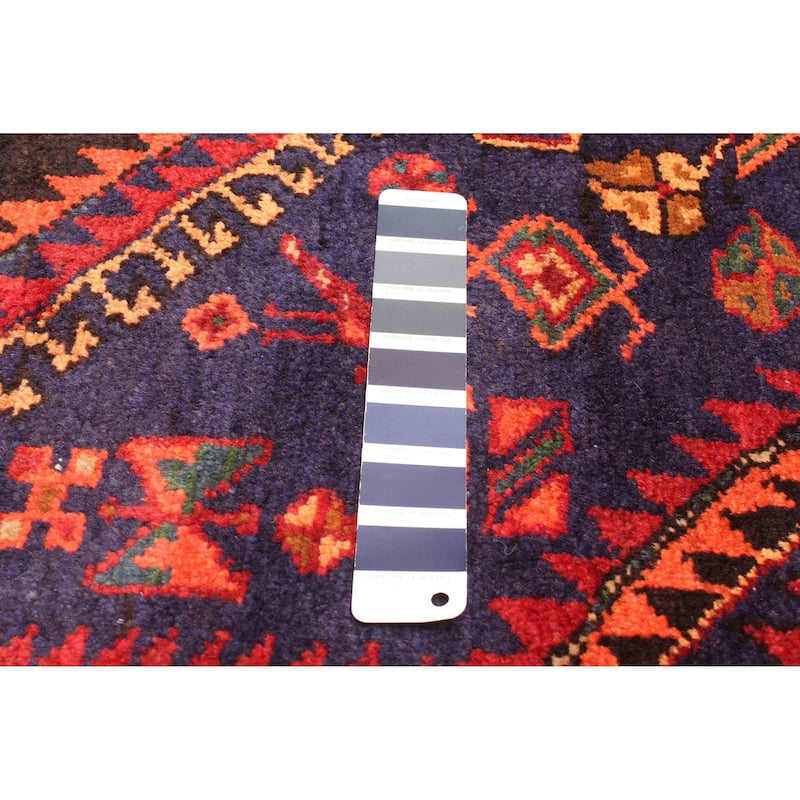 ECARPETGALLERY Hand-knotted Anadol Navy Wool Rug - 4'8 x 7'5