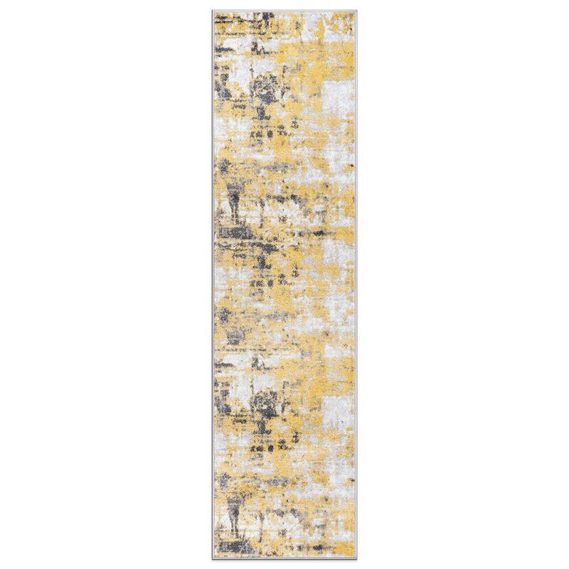 Modern Abstract Reflections Area Rug