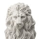 preview thumbnail 29 of 32, 20.75"H MGO Guardian Sitting Lion Statue Porch Sign Indoor Outdoor Decoration by Glitzhome