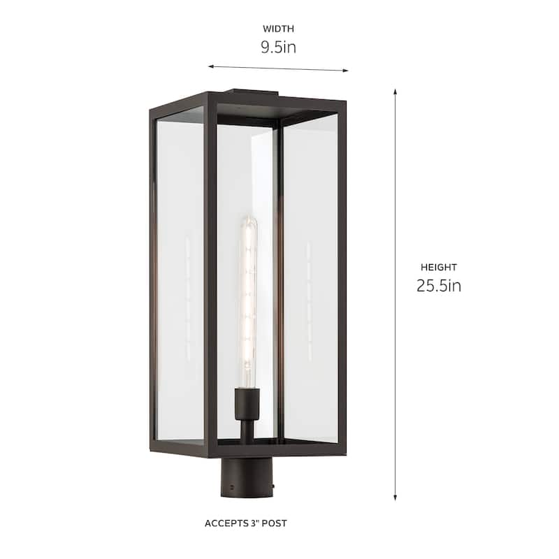 Kichler Lighting Branner 1-Light Outdoor Post Light