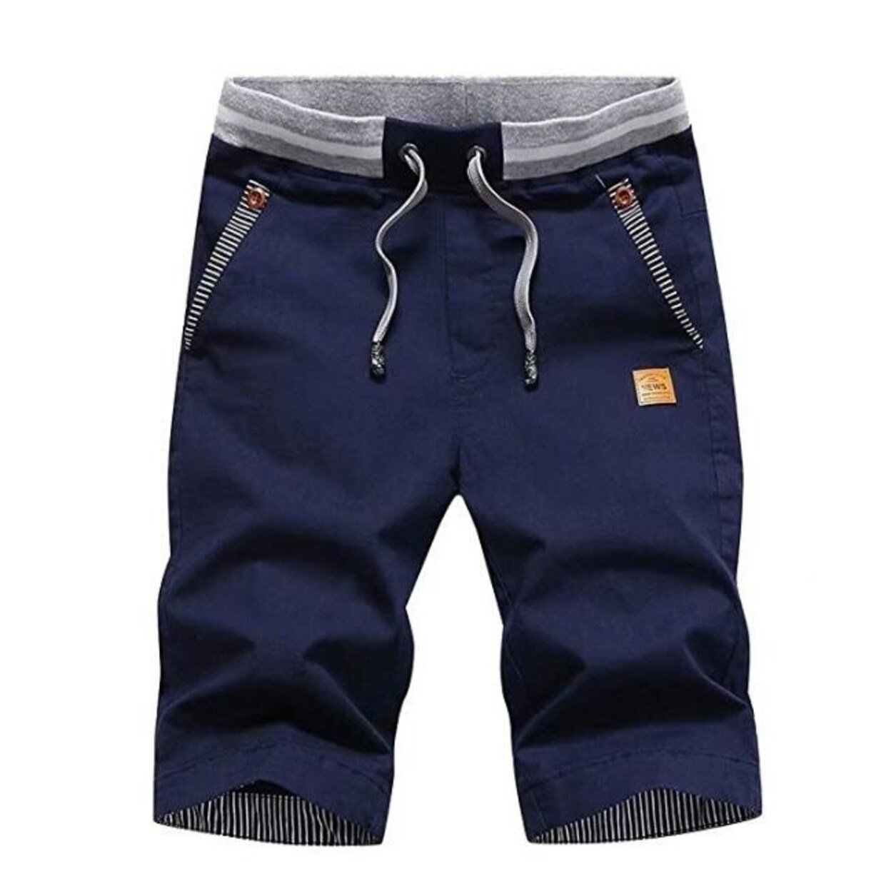 mens jogger shorts with zip pockets