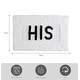 preview thumbnail 5 of 59, Jean Pierre Novelty Cotton Bath Rug - 21"x34" - "His" & "Hers"