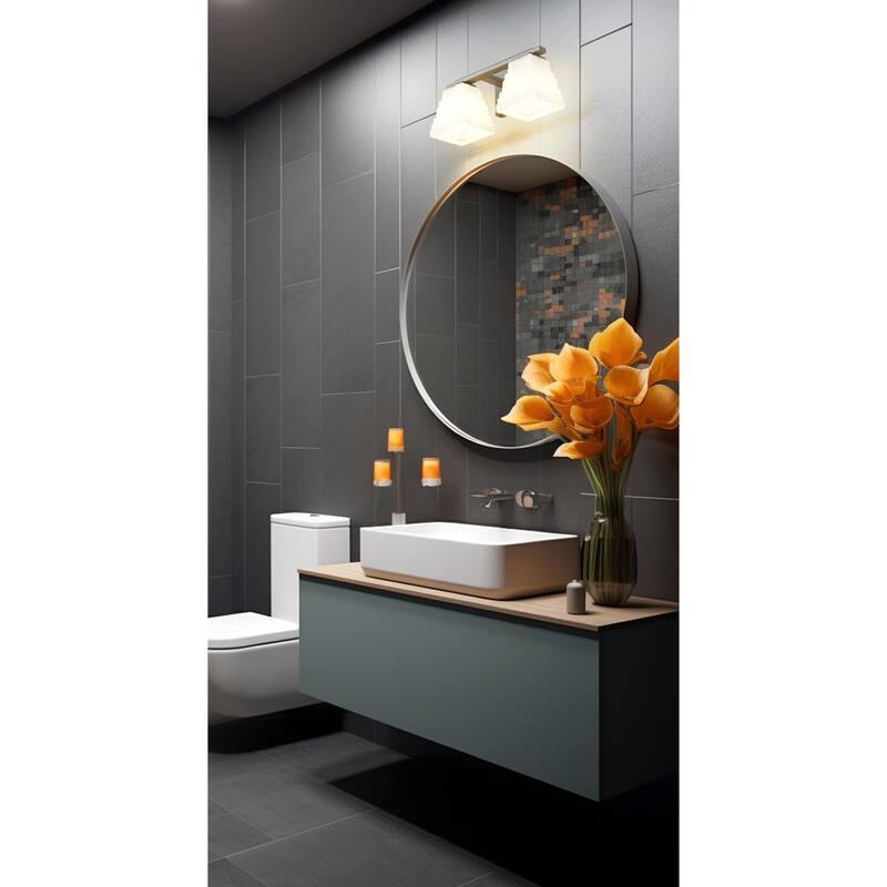 Z-Lite Annalise 2 Light Vanity - Brushed Nickel