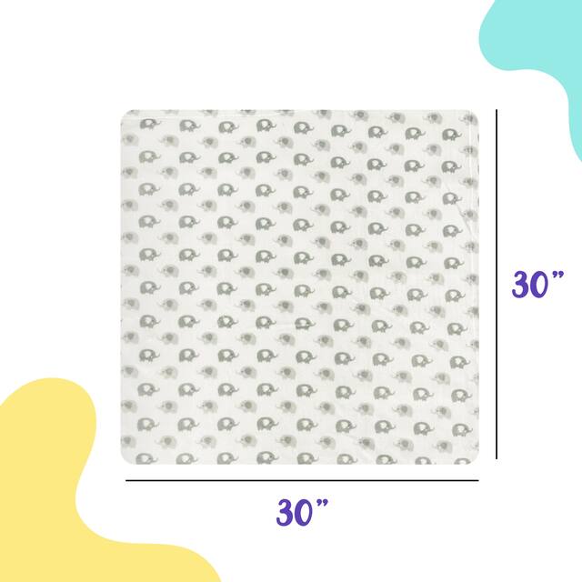 MODERN BABY Super Soft Baby Blanket Set with Lovey Toy Plush Blanket