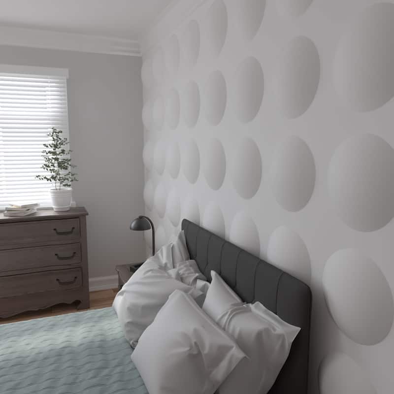 19 5/8"W x 19 5/8"H Sloane EnduraWall Decorative 3D Wall Panel