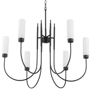 Quorum International 6024-6 Jerome 6 Light 32" Wide Pillar Candle