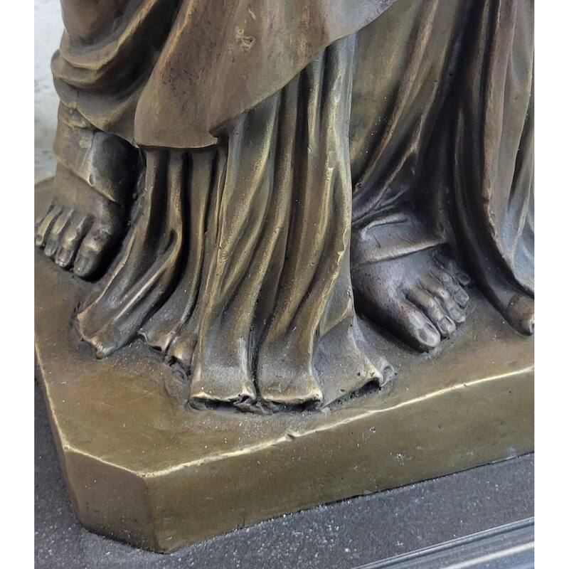 Statue Of Liberty Nyc Bronze Sculpture Statue Figure Replica On Marble Base