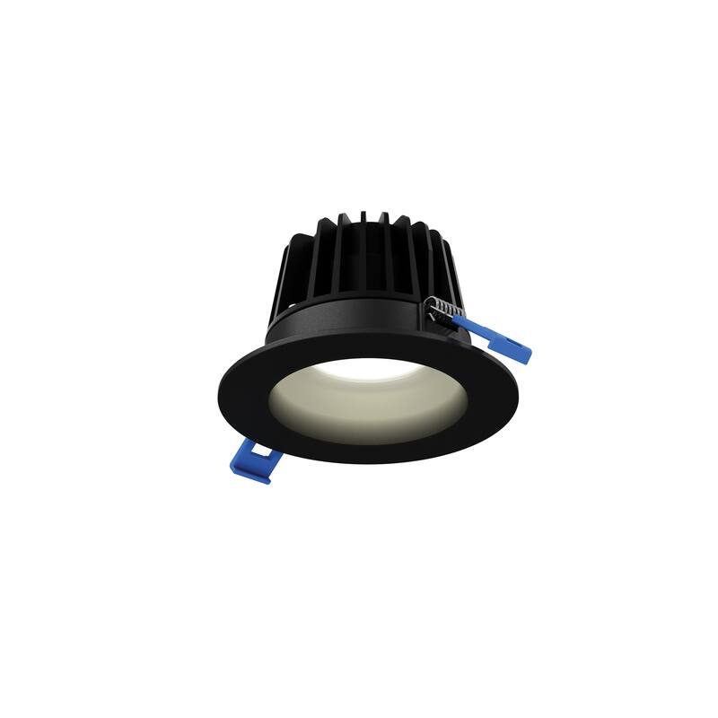 Dals Lighting 6 Inch Recessed Round Smooth Baffle Led