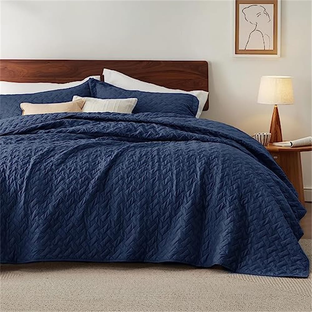 Navy king 2024 size quilt