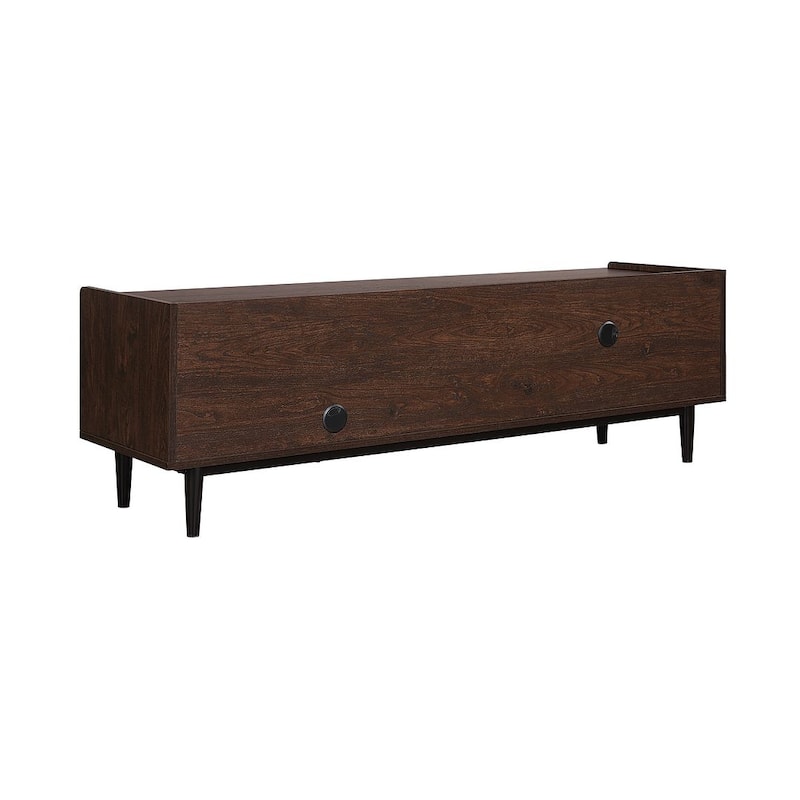 Manhattan Comfort Duane 59.25 In. Modern Ribbed Media Cabinet Console