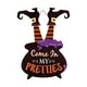 preview thumbnail 22 of 84, Glitzhome Halloween LED Ghost Cat Pumpkin Nutcracker Yard Stakes Standing Sign Hanging Decor Witch (2 Functions)