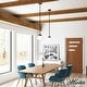 preview thumbnail 3 of 13, Hunter Hepburn 1 Light Pendant - Kitchen Island, Bedroom, Foyer - Globe, Mid-Century Modern, Art-Deco