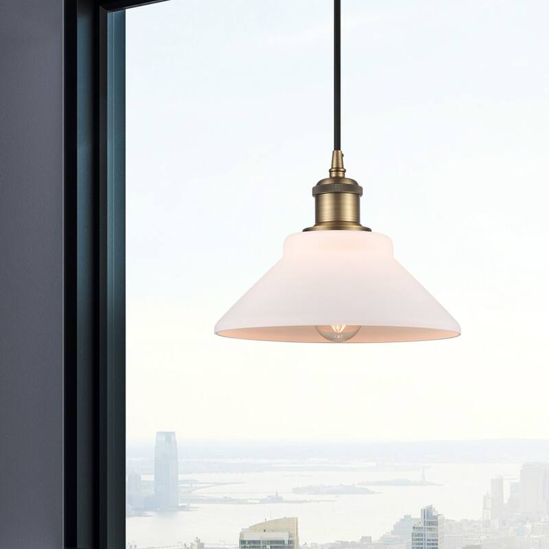 Innovations Lighting 516-1P-7-8 Orwell Pendant Orwell 8" Wide Mini