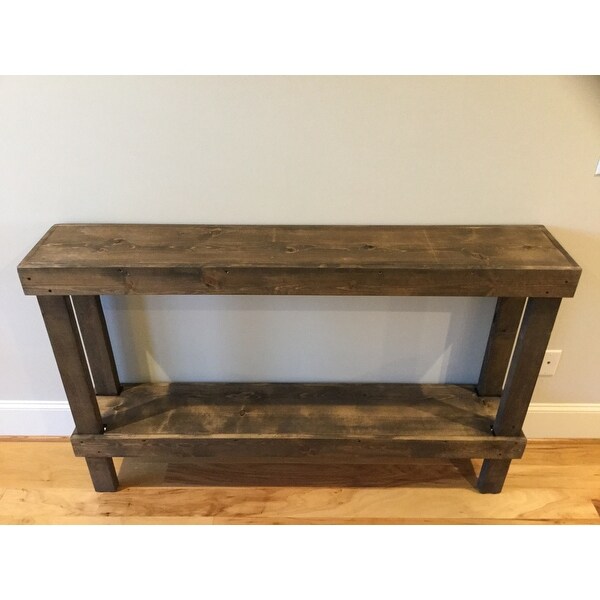 Top Product Reviews For Rustic Luxe Large Wooden Sofa Table By Del