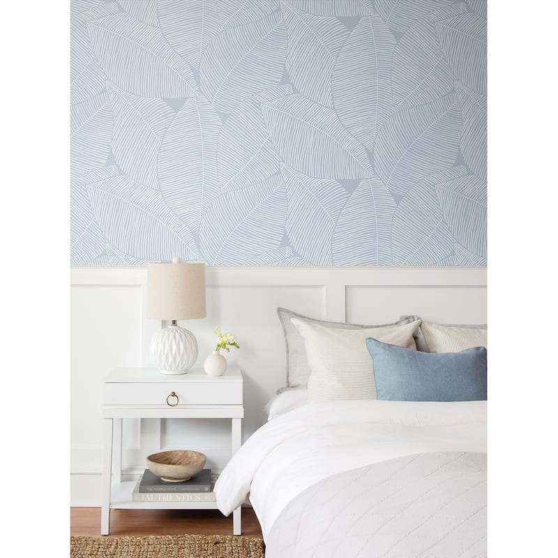 NextWall Summer Magnolia Peel and Stick Wallpaper - 27 in. W x 18 ft. L