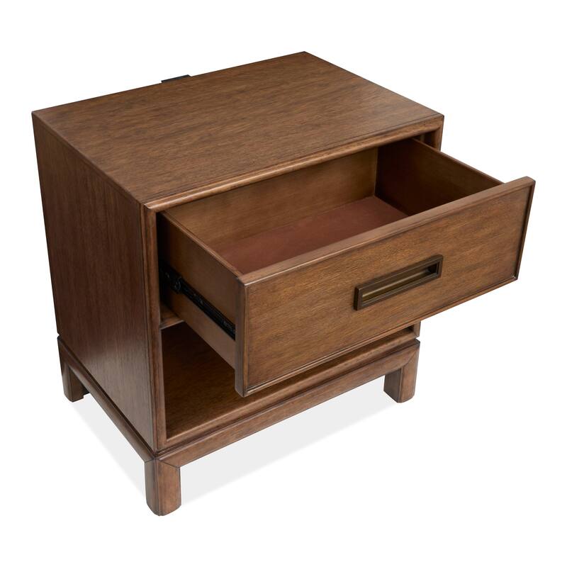 Magnussen Home Ridgefield Russet Open Nightstand