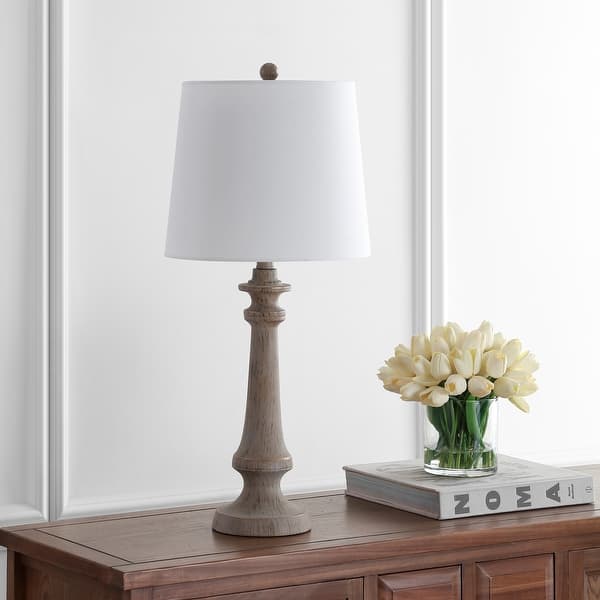 SAFAVIEH Lighting 28" Rhett LED Table Lamp - 12"x12"x28"