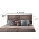 preview thumbnail 6 of 6, Asher Panel Headboard by Greyson Living