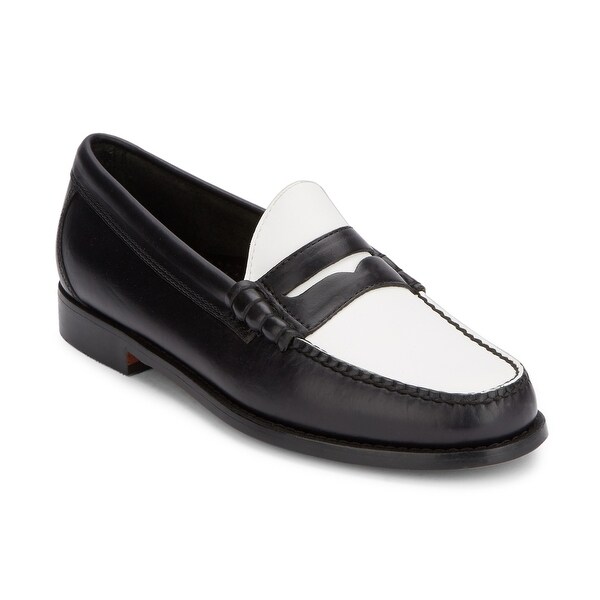 weejuns larson penny loafers black leather