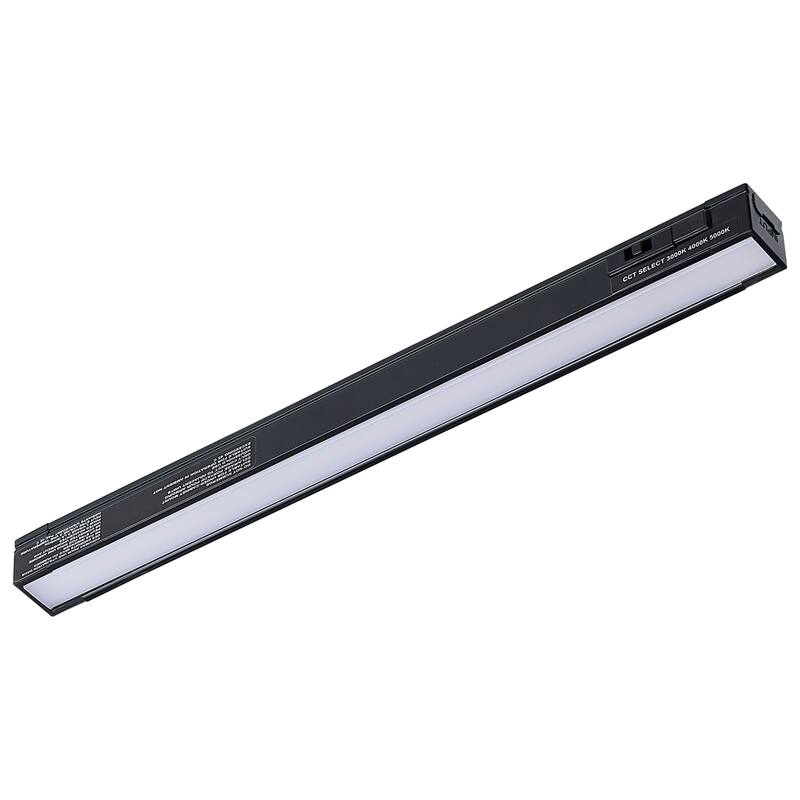 4 Watt 10-Inch LED Under Cabinet 30K/40K/50K CCT Selectable Black Finish - Black