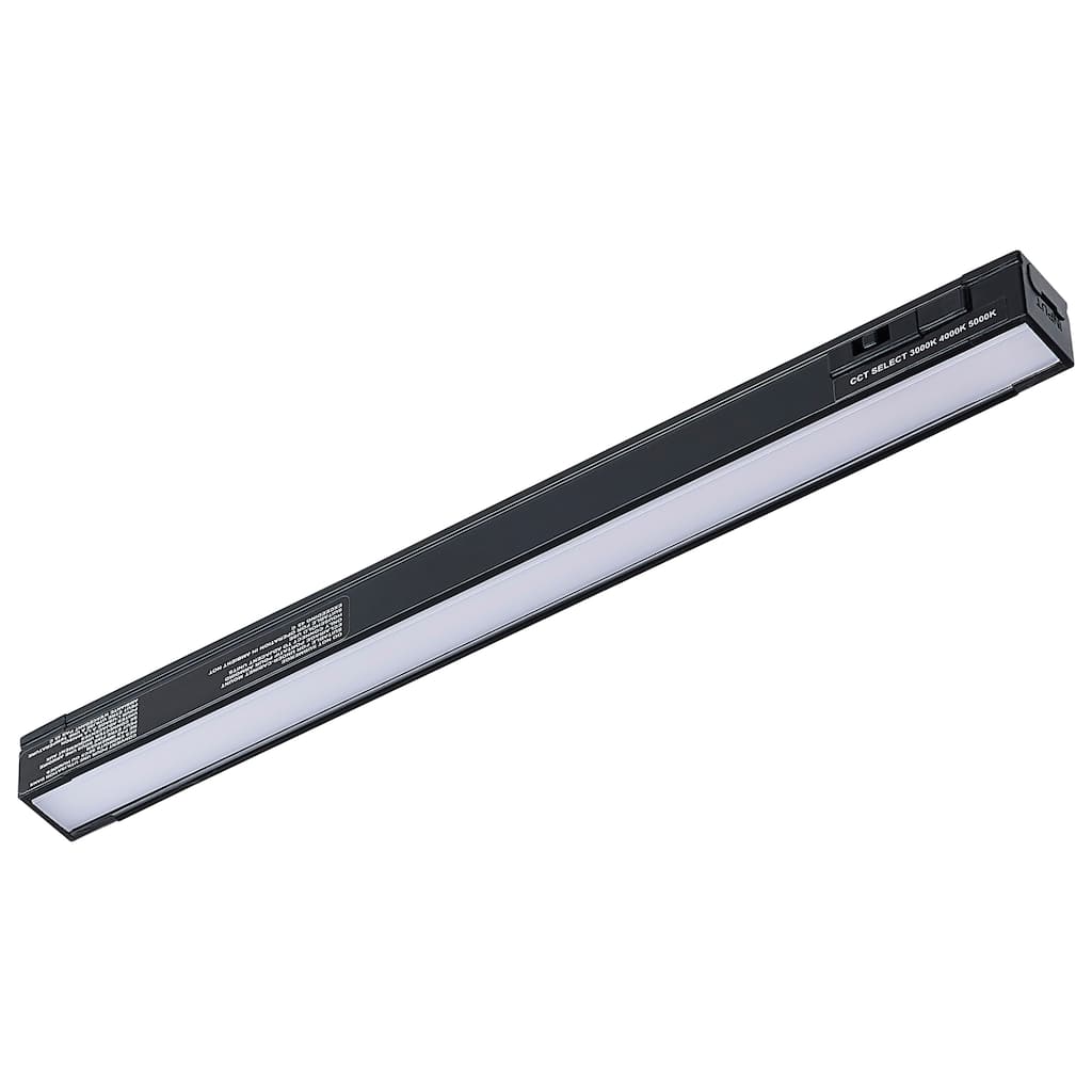 4 Watt 10-Inch LED Under Cabinet 30K/40K/50K CCT Selectable Black Finish