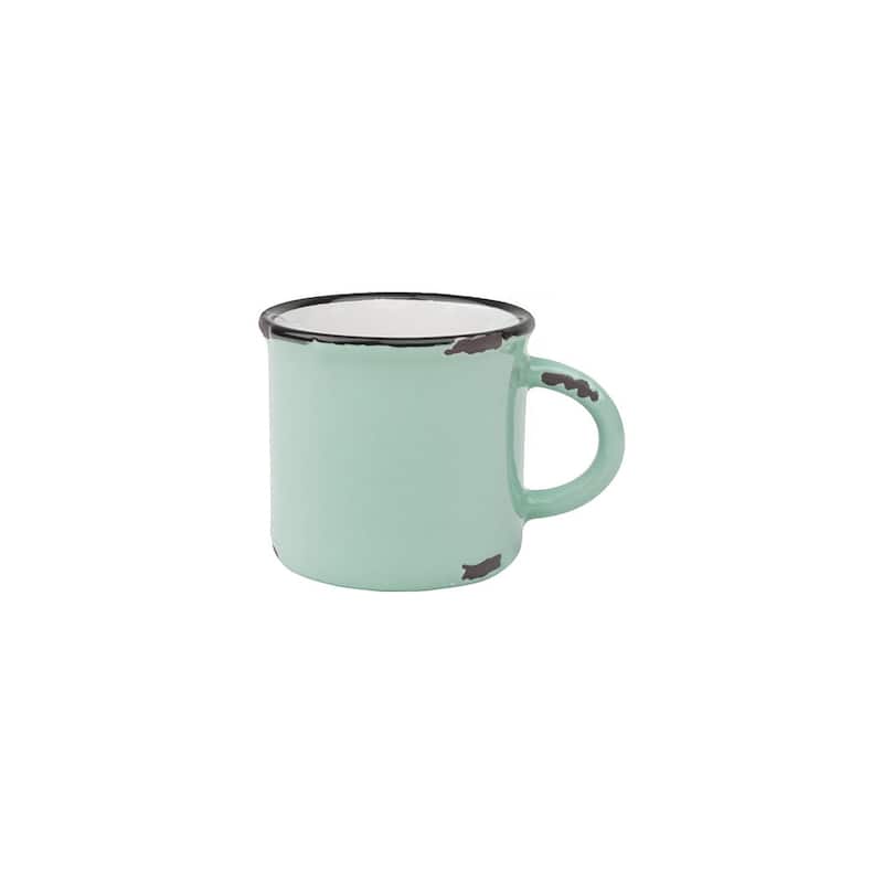 Tinware Espresso Mugs, Set of 4