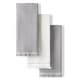 preview thumbnail 15 of 68, KITCHENAID Gourmet Series Gridlines Kitchen Towels 3-Pack Set, 100% Cotton Absorbent - 18"x28" Matte Grey
