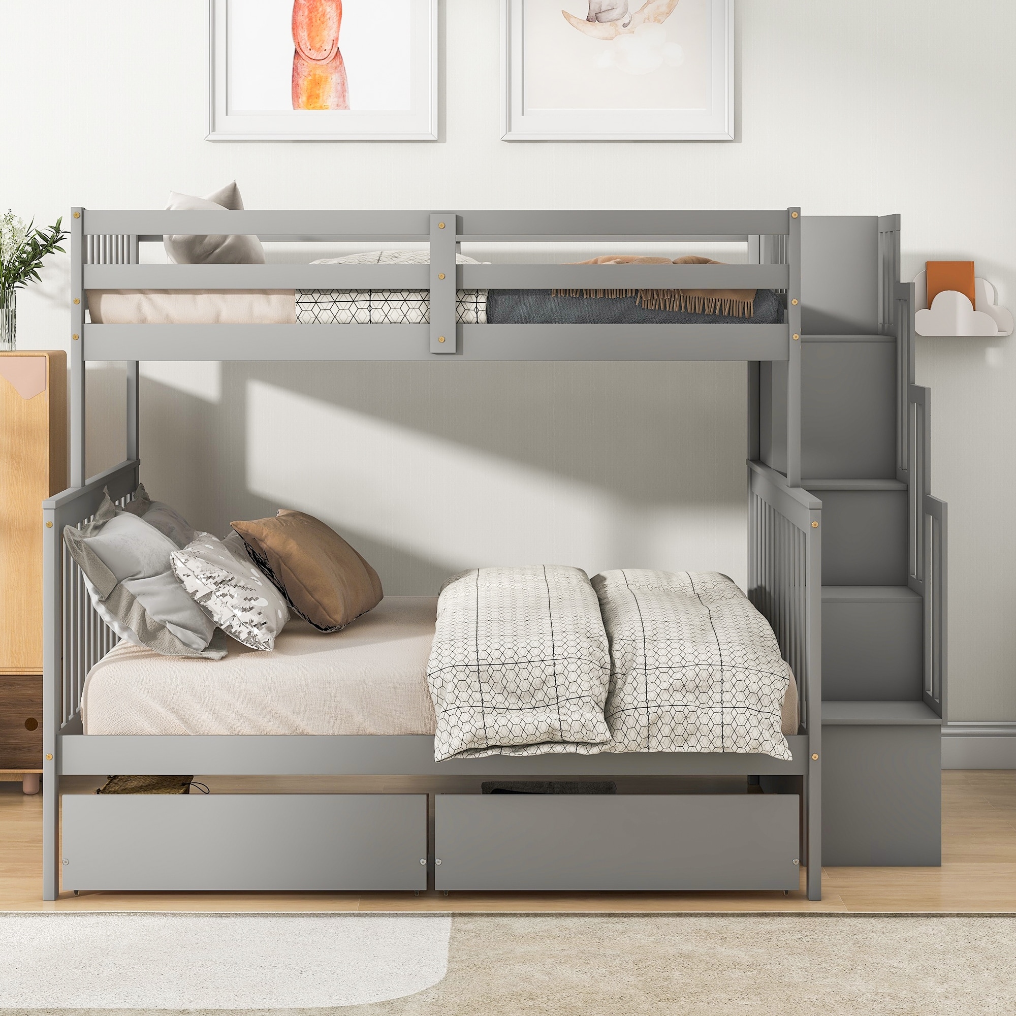 Convertible bunk beds discount twin over full