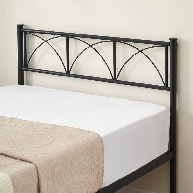14 Inch Bed Frame with Headboard and Footboard