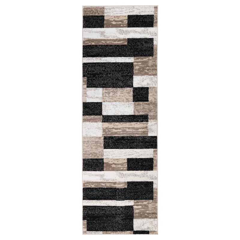 Superior Rockwood Patchwork Indoor Area Rug or Runner