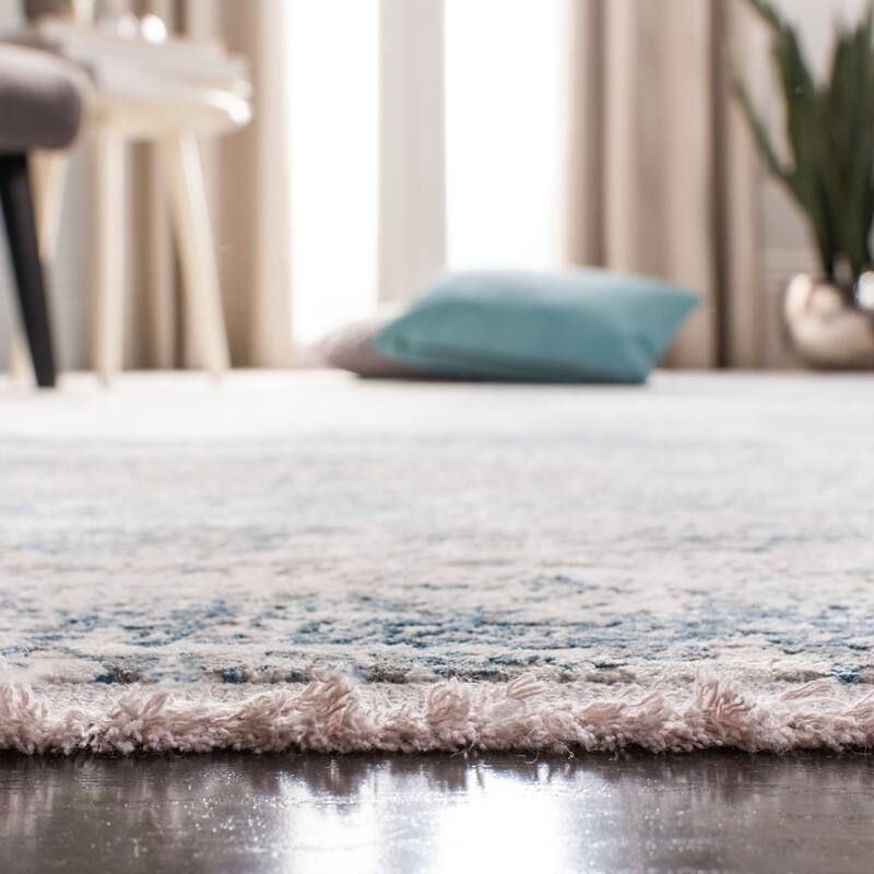SAFAVIEH Eclipse Tjitske Vintage Boho Abstract Viscose Rug with