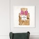 preview thumbnail 26 of 25, Oliver Gal 'Pure Gold Dust Scent' Fashion and Glam Framed Wall Art Prints Perfumes - Gold, Pink